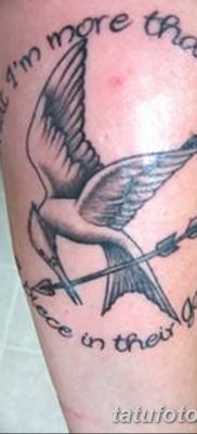 fotó a Mockingjay tetoválásról, 2017. 09. 25 -én, 059. sz. - Tetoválási játékok -