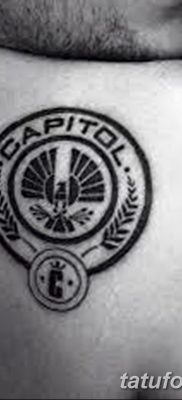 fotó tetoválás Mockingjay 2017. 09. 25 -től №069 - Tattoo Hunger Games -