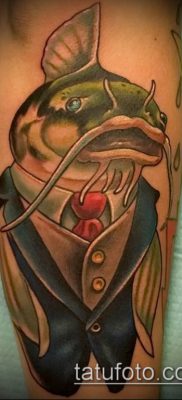 harcsa tetoválás fotó (jelentése) - példa rajz - 029