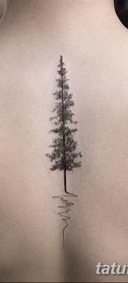 fotó egy fenyő tetoválásról, kelt: 07/07/2018 №092 - tetováló fenyő -