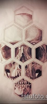 méhsejt tetoválás fotó (jelentése) - példa egy érdekes tetoválási tervre - 020