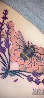 méhsejt tetoválás fotó (jelentése) - példa egy érdekes tetoválási rajzra - 014