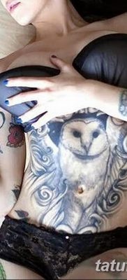 fotó bagoly tetoválásról lányoknak 2018.02.19 -től №099 - bagoly tetoválás lányoknak -