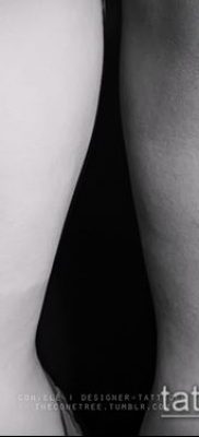 fotó egy csillagkép tetoválásról (jelentése) - példa egy érdekes tetoválási rajzra - 107