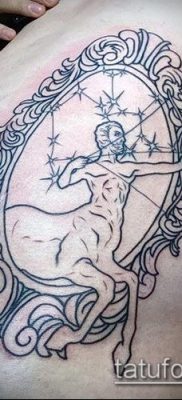 fotó egy csillagkép tetoválásról (jelentése) - példa egy érdekes tetoválási tervre - 105