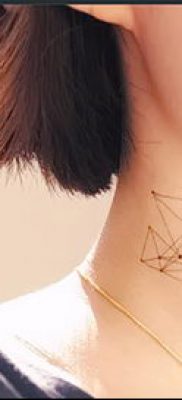 fotó egy csillagkép tetoválásról (jelentése) - példa egy érdekes tetoválásrajzra - 097