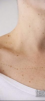 fotó egy csillagkép tetoválásról (jelentése) - példa egy érdekes tetoválási tervre - 075