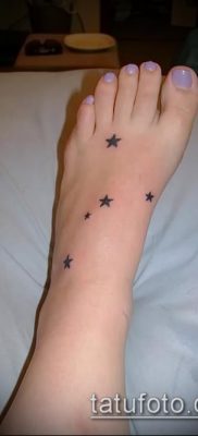 fotó egy csillagkép tetoválásról (jelentése) - példa egy érdekes tetoválási tervre - 020