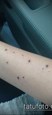 fotó egy csillagkép tetoválásról (jelentése) - példa egy érdekes tetoválásrajzra - 018