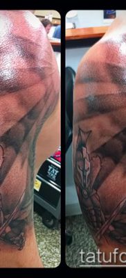 fotó tetoválás Spartan (tetoválás Spartan) (érték) - példa rajz - 091