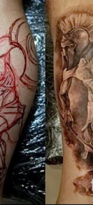 fotó tetoválás Spartan (tetoválás Spartan) (érték) - példa rajz - 090