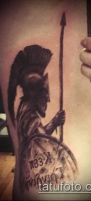 fotó tetoválás Spartan (tetoválás Spartan) (érték) - példa rajz - 081