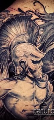 fotó tetoválás Spartan (tetoválás Spartan) (érték) - példa rajz - 079