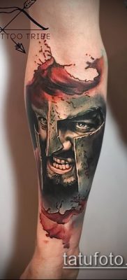 fotó tetoválás Spartan (tetoválás Spartan) (érték) - példa rajz - 070