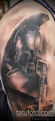 fotó tetoválás Spartan (tetoválás Spartan) (érték) - példa rajz - 049