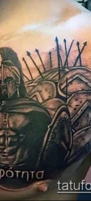 fotó tetoválás Spartan (tetoválás Spartan) (érték) - példa rajz - 046