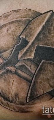 fotó tetoválás Spartan (tetoválás Spartan) (érték) - példa rajz - 040