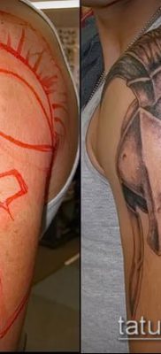 fotó tetoválás Spartan (tetoválás Spartan) (érték) - példa rajz - 037