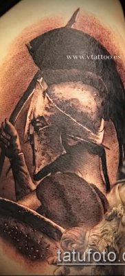 fotó tetoválás Spartan (tetoválás Spartan) (érték) - példa rajz - 034