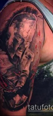 fotó tetoválás Spartan (tetoválás Spartan) (érték) - példa rajz - 030
