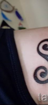Fénykép egy spirál tetoválásról egy cikkhez a tetoválás jelentéséről ezzel a mintával - tatufoto.ru - 68