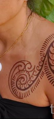 Fénykép egy spirál tetoválásról egy cikkhez a tetoválás jelentéséről ezzel a mintával - tatufoto.ru - 32