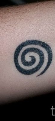 Fénykép egy spirál tetoválásról egy cikkhez a tetoválás jelentéséről ezzel a mintával - tatufoto.ru - 22