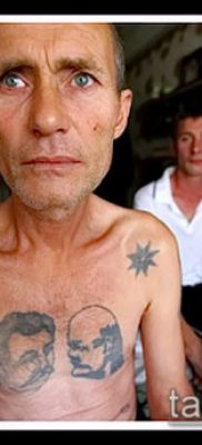 Fotó Sztálin tetoválásról - 20052017 - példa - 021 Sztálin tetoválás