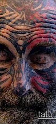 öreg tetoválás fotó (jelentése) - példa egy érdekes tetoválási rajzra - 026