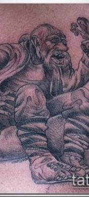öreg tetováló fotó (jelentése) - egy példa egy érdekes tetoválási rajzra - 022