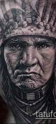 öreg tetováló fotó (jelentése) - példa egy érdekes tetoválási rajzra - 001