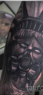 foto TATTOO STATUE OF FREEDOM (Tattoo) (værdi) - eksempeltegning - 100