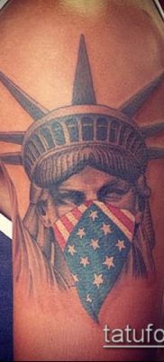 foto TATTOO STATUE OF FREEDOM (Tattoo) (betydning) - eksempeltegning - 097