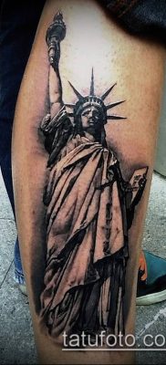 foto TATTOO STATUE OF FREEDOM (Tattoo) (betydning) - eksempeltegning - 091