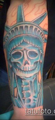foto TATTOO STATUE OF FREEDOM (Tattoo) (værdi) - eksempeltegning - 087