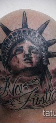foto TATTOO STATUE OF FREEDOM (Tattoo) (betydning) - eksempel tegning - 085