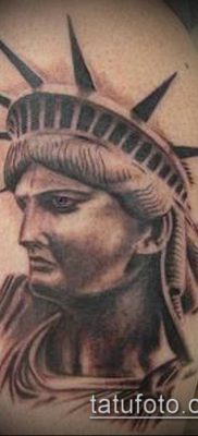 foto TATTOO STATUE OF FREEDOM (Tattoo) (betydning) - eksempel tegning - 084