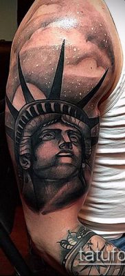 foto TATTOO STATUE OF FREEDOM (Tattoo) (værdi) - eksempeltegning - 078