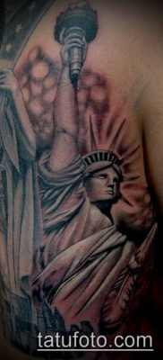 foto TATTOO STATUE OF FREEDOM (Tattoo) (værdi) - eksempeltegning - 066