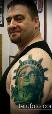 foto TATTOO STATUE OF FREEDOM (Tattoo) (værdi) - eksempeltegning - 060
