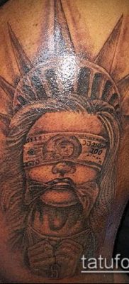 foto TATTOO STATUE OF FREEDOM (Tattoo) (betydning) - eksempeltegning - 058