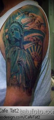 foto TATTOO STATUE OF FREEDOM (Tattoo) (betydning) - eksempeltegning - 054