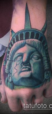 foto TATTOO STATUE OF FREEDOM (Tattoo) (værdi) - eksempeltegning - 043