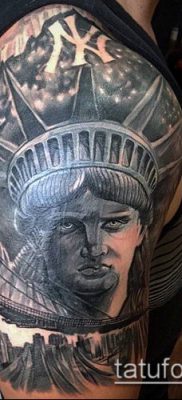 foto TATTOO STATUE OF FREEDOM (Tattoo) (værdi) - eksempeltegning - 040