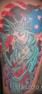 foto TATTOO STATUE OF FREEDOM (Tattoo) (værdi) - eksempeltegning - 037