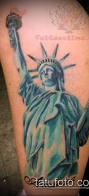 foto TATTOO STATUE OF FREEDOM (Tattoo) (værdi) - eksempeltegning - 036