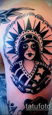 foto TATTOO STATUE OF FREEDOM (Tattoo) (værdi) - eksempeltegning - 034