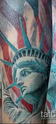 foto TATTOO STATUE OF FREEDOM (Tattoo) (værdi) - eksempeltegning - 030