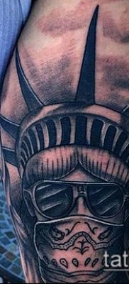 foto TATTOO STATUE OF FREEDOM (Tattoo) (værdi) - eksempeltegning - 026