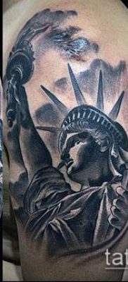 foto TATTOO STATUE OF FREEDOM (Tattoo) (værdi) - eksempeltegning - 022